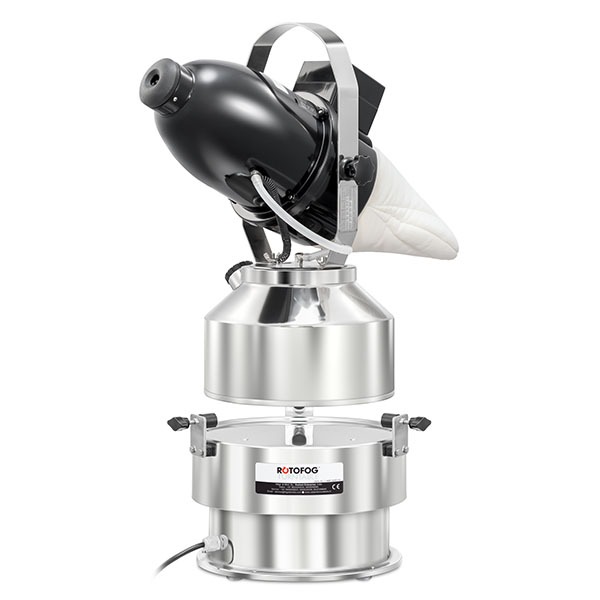 Aerojet Automated + Rotofog Turtntable with Fogger Lockable System