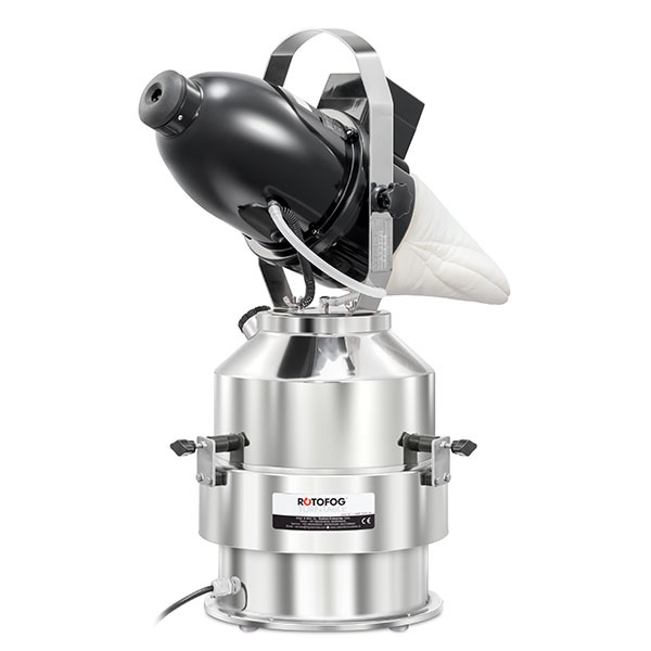 Aerojet with Rotofog Turtntable with Fogger Lockable System