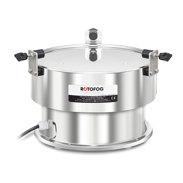 Rotofog Turtntable with Fogger Lockable System